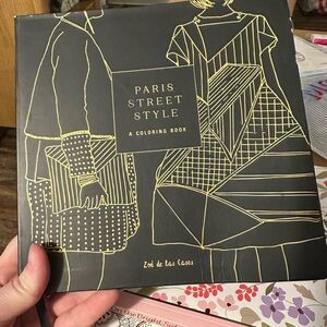 Paris Street Style Coloring Book